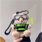 Pilot Bear Plush Keychain