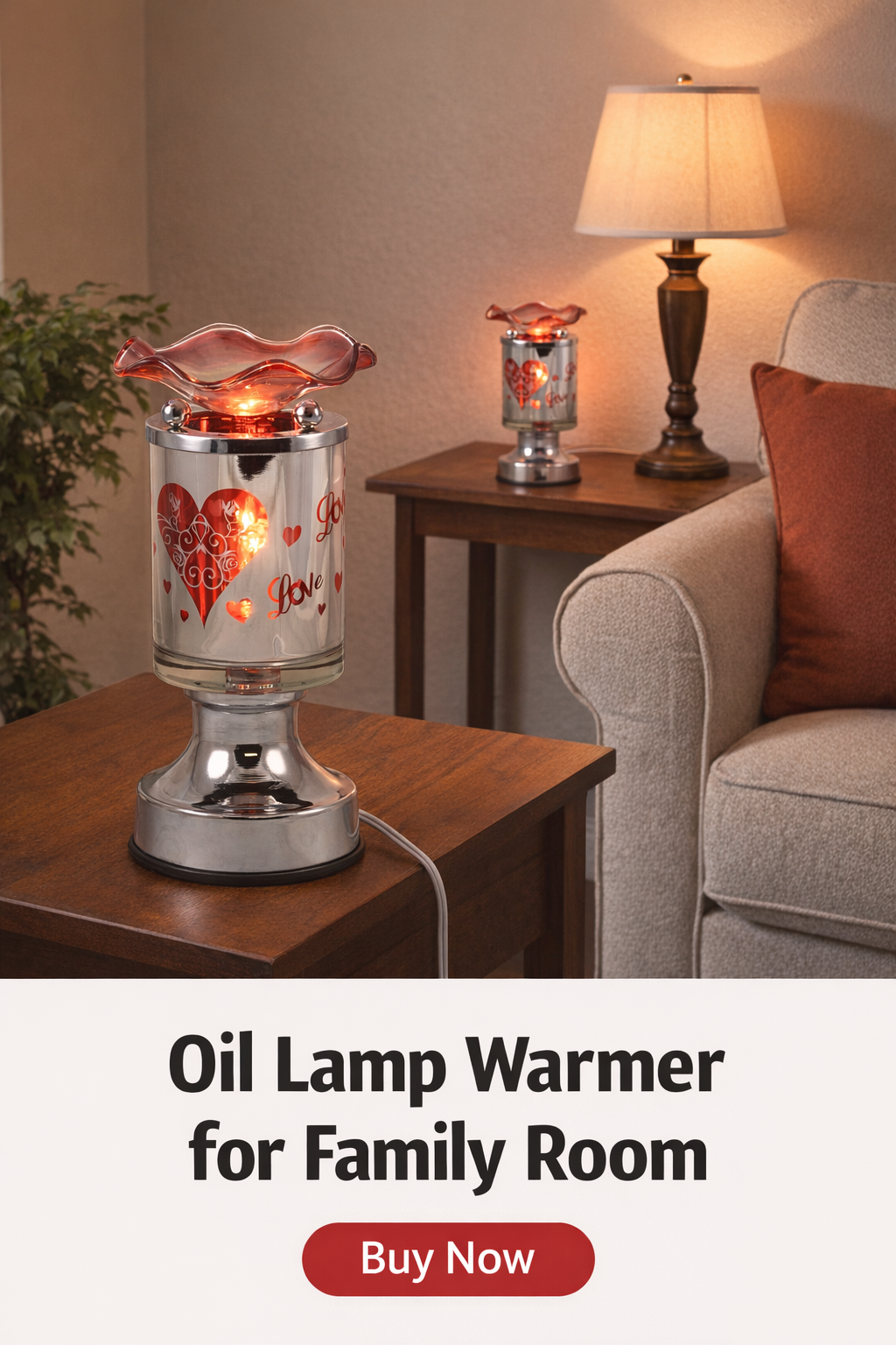 Love Electric Fragrance Oil Warmer & Night Light