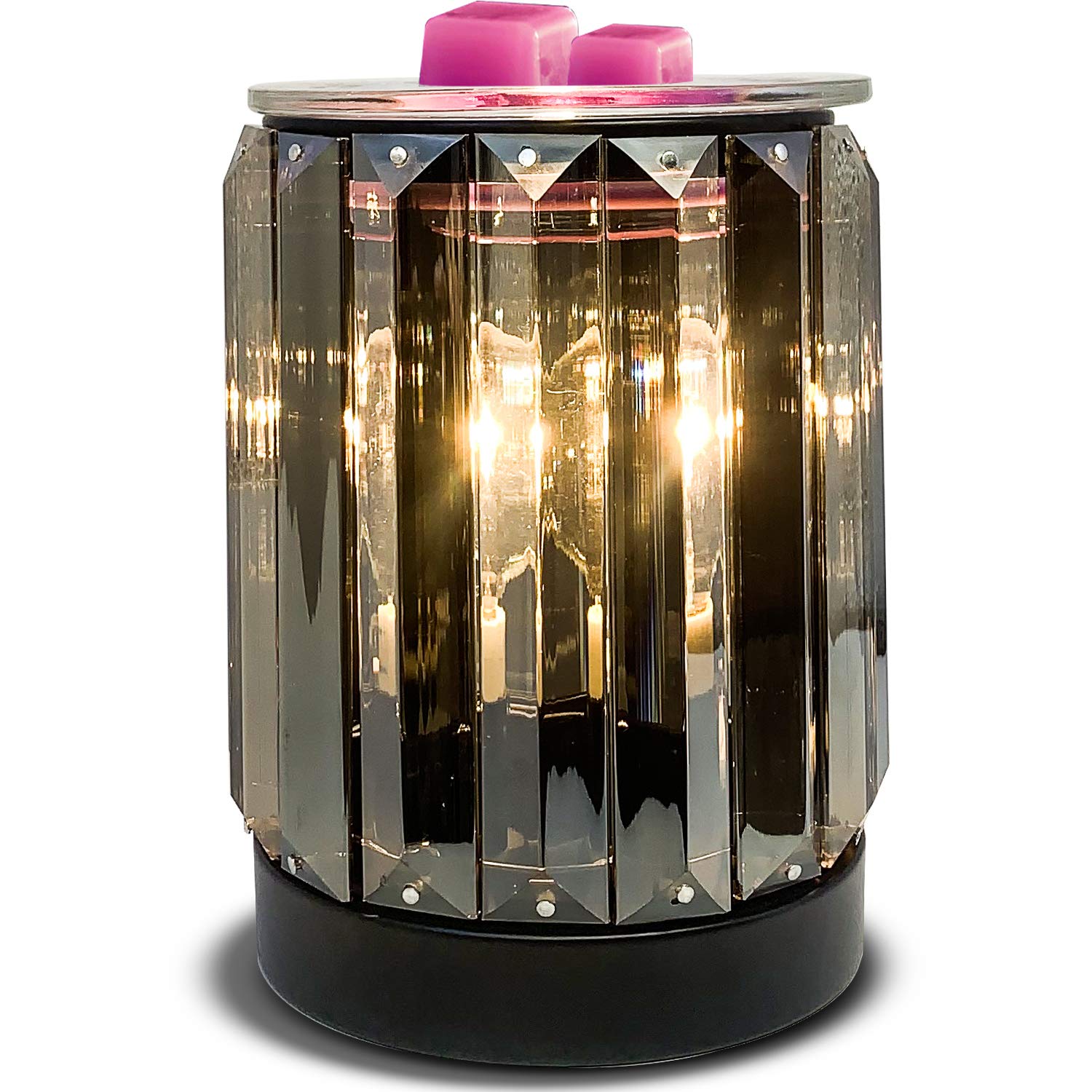 Electric Wax Warmer & Night Light Aroma Lamp – Ironwork Crystal