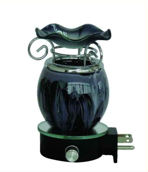 Ball Tie Dye Wall Burner & Night Light | Choose Your Color: Black • Blue • Orange • Purple • Red