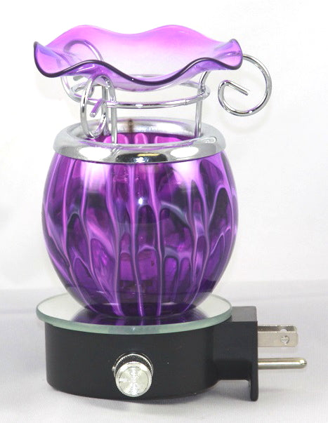 Ball Tie Dye Wall Burner & Night Light | Choose Your Color: Black • Blue • Orange • Purple • Red